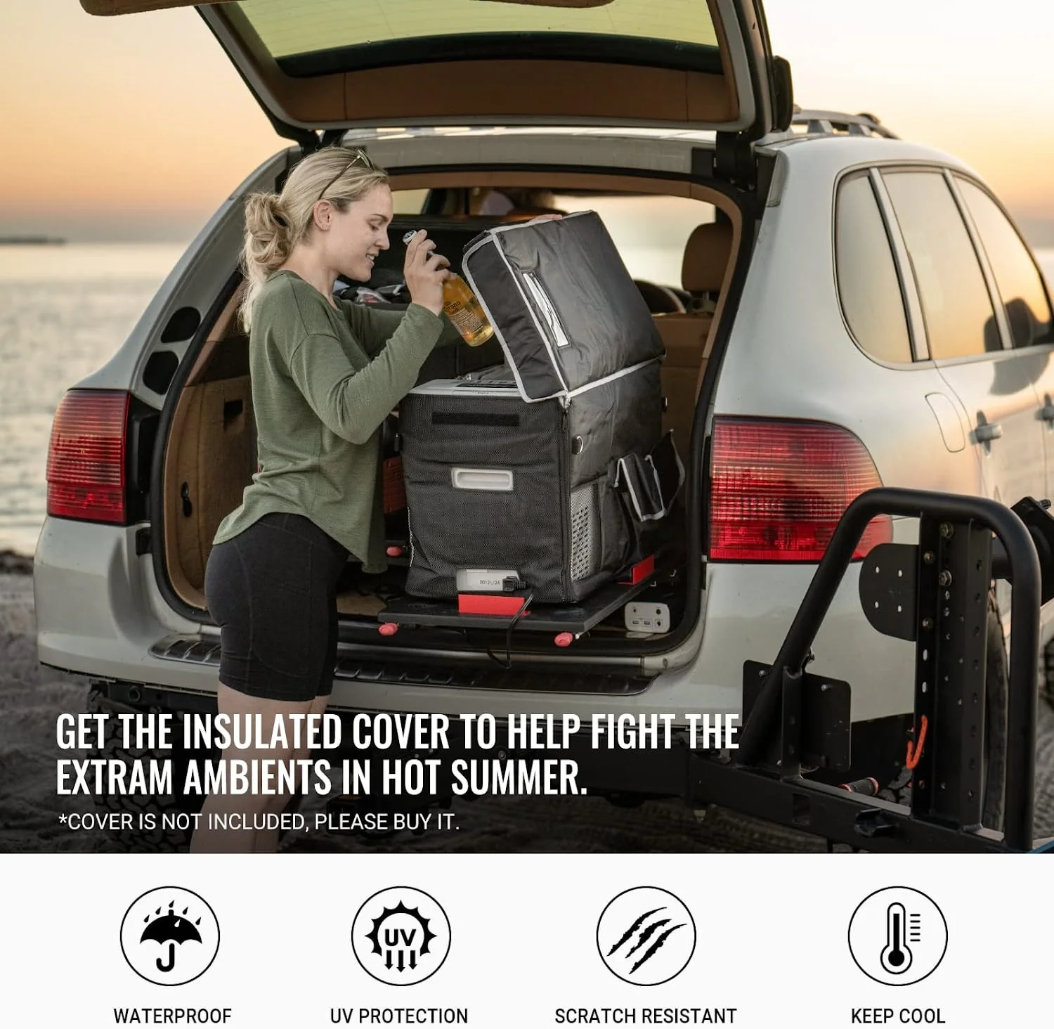 BougeRV 12V 23 Quart Portable Fridge For Travel - Image 6