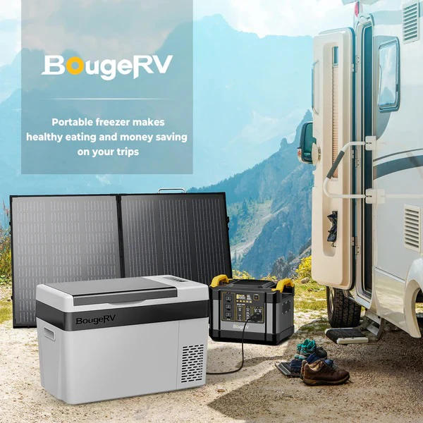 BougeRV 12V 30 Quart (28L) Portable Car Fridge - Image 10