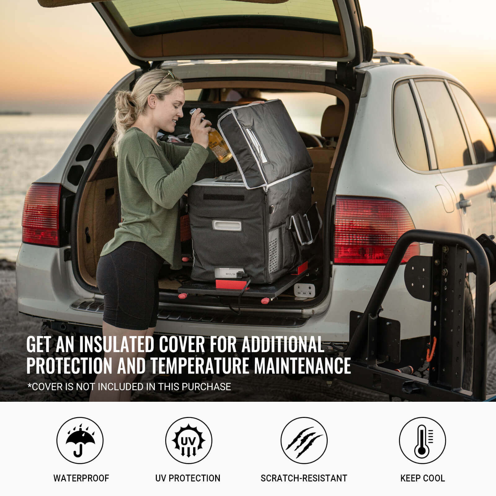 BougeRV 12V 30 Quart (28L) Portable Car Fridge - Image 6