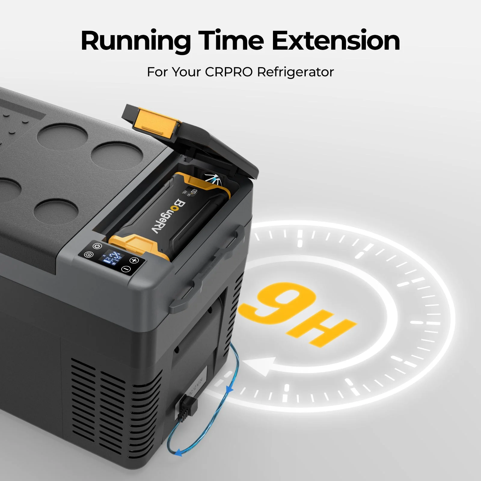 BougeRV 277 WH Portable Power Station for Fridge - Image 4