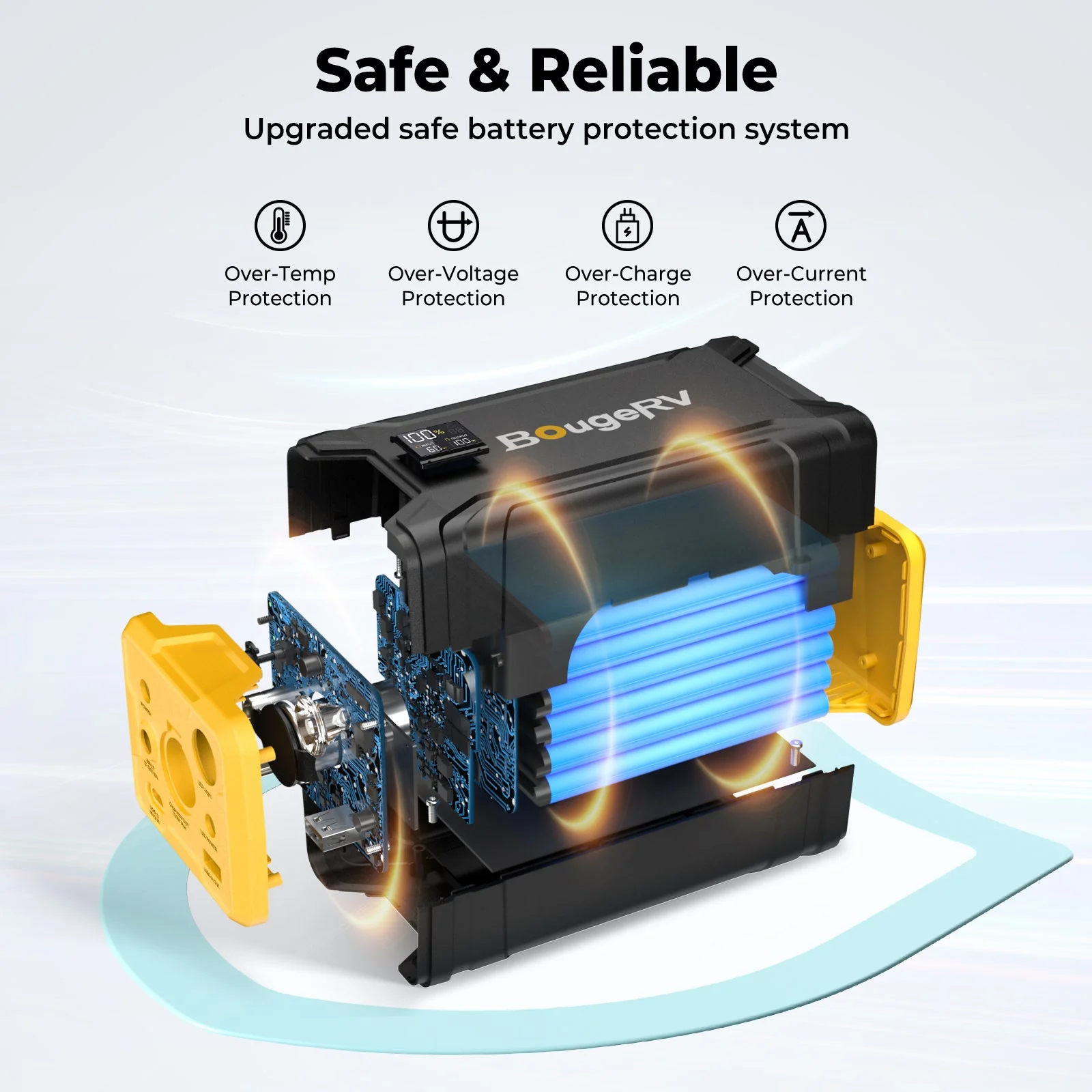 BougeRV 277 WH Portable Power Station for Fridge - Image 5