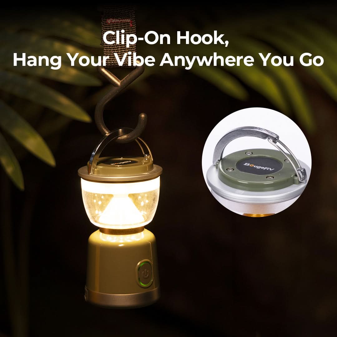 BougeRV AL07 Rechargeable Camping Light Ambient Lantern - Image 4
