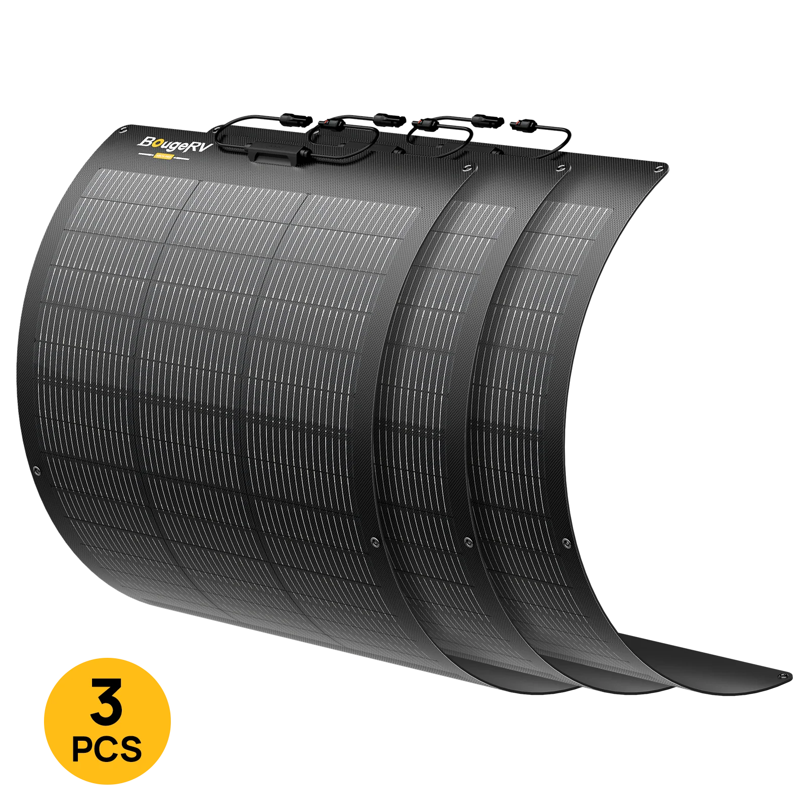 BougeRV Arch Pro 100W N-Type TOPCon Flexible Solar Panel (12V/24V Compatible) - Image 3