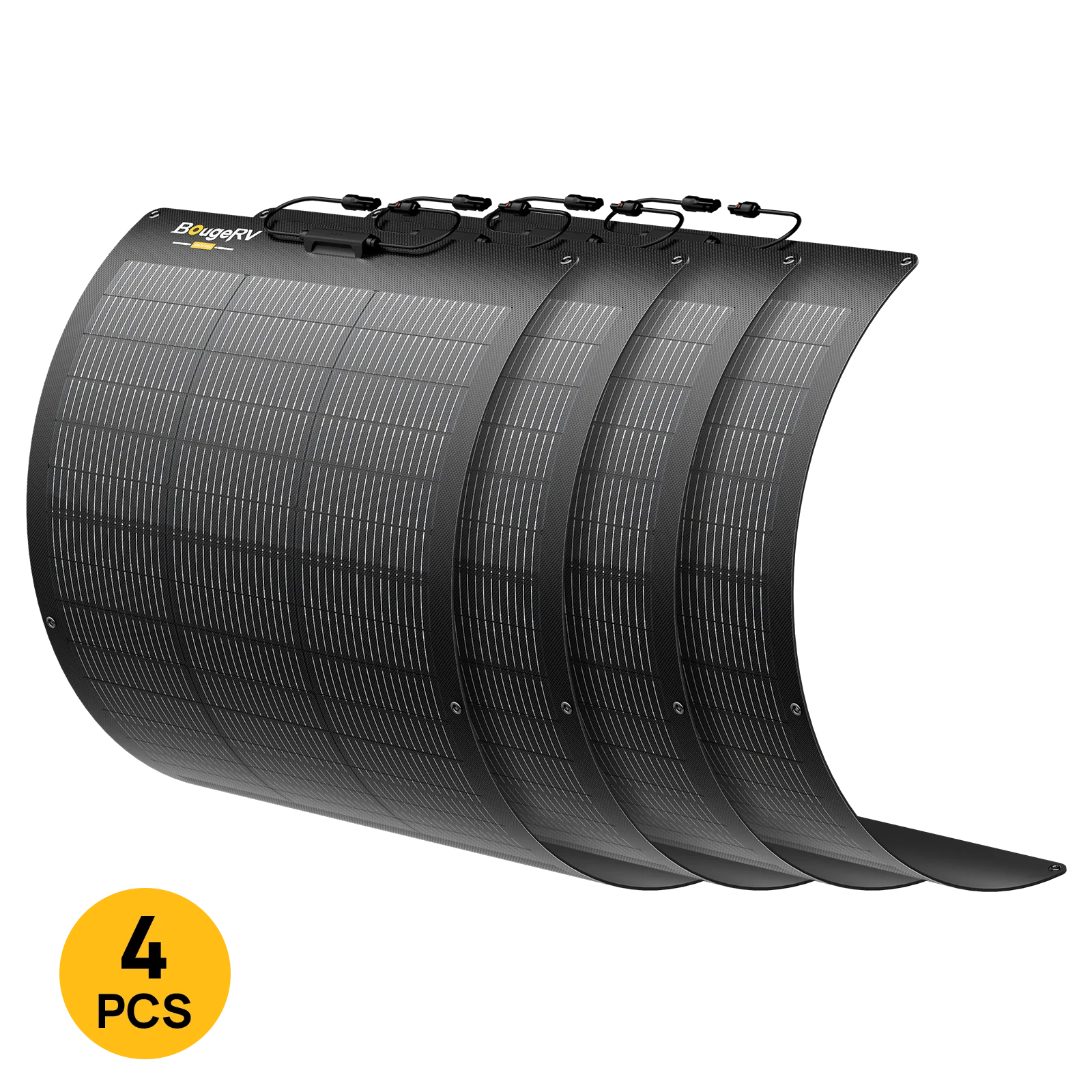 BougeRV Arch Pro 100W N-Type TOPCon Flexible Solar Panel (12V/24V Compatible) - Image 4