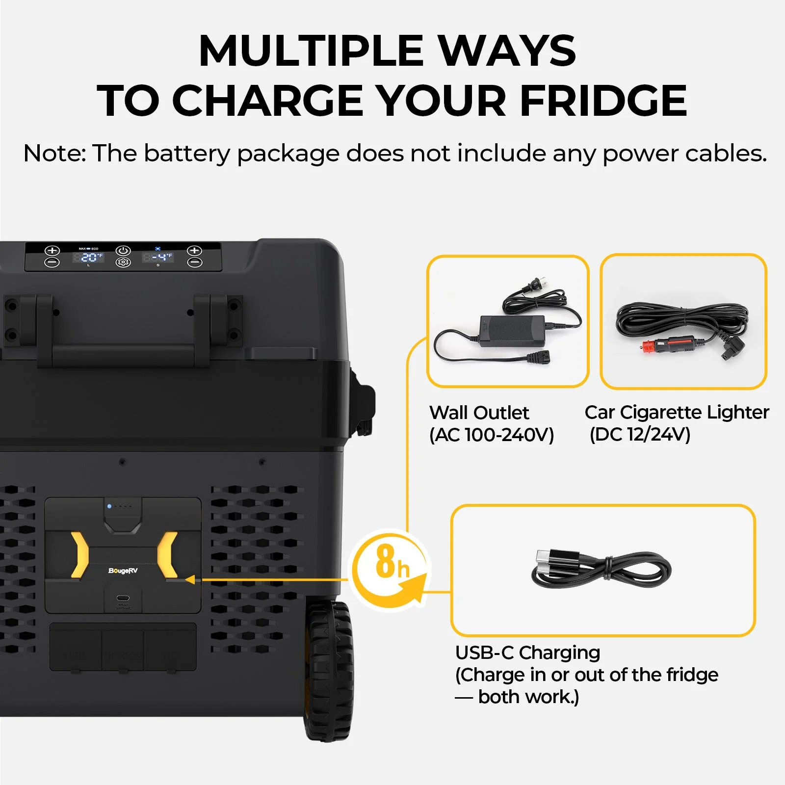 Detachable Battery of Portable Fridge (Adapter not included) - Image 4