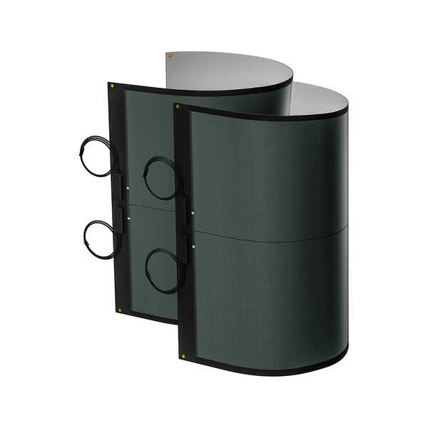 Yuma 100W CIGS Thin-film Flexible Solar Panel with Pre-Punched Holes (Compact Version) - Image 5