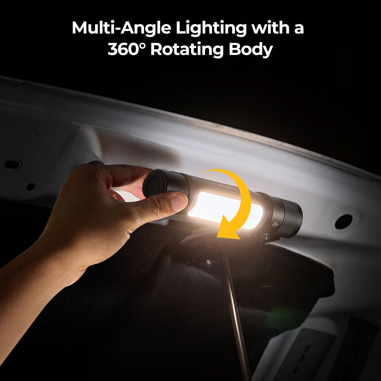 BougeRV FL01 Zoomable Camping Flashlight Outdoor Emergency Light - Image 6